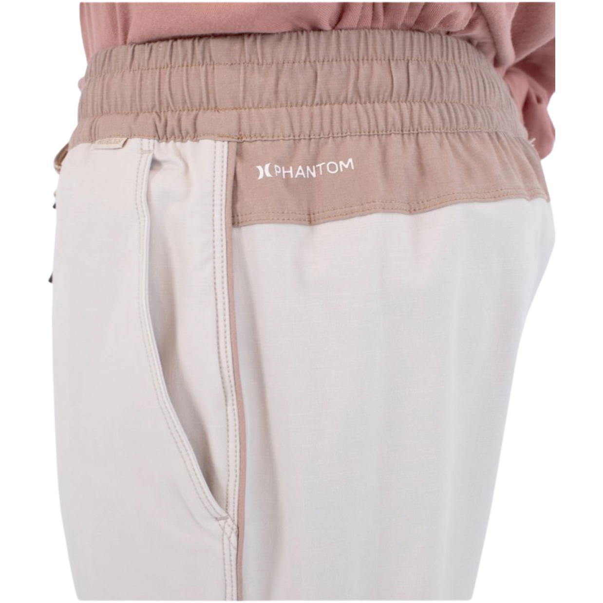 2026 Hurley Hommes Phantom Naturals Scallop Volley 17 Shorts HSP26MMWS07844 - Bone